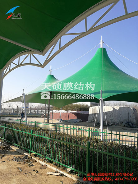衡水滏阳便民市场遮阳膜结构